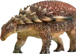 PNSO Borealopelta Figure Realistic Nodosauridae Ankylosaurus Dinosaur PVC Collector Toys Animal Educational Model Decoration Gift for Adult