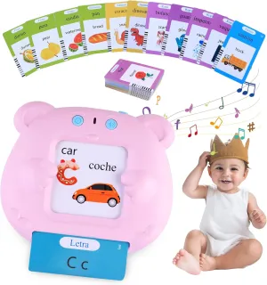 Pocket Speech for Toddlers, Kids Toddler Talking Flash Cards with 510 Words, Sensory Toys for Autistic Children, Montessori Toddler Toys, Learning Resources Gifts for Toddlers 3-12 Years Old