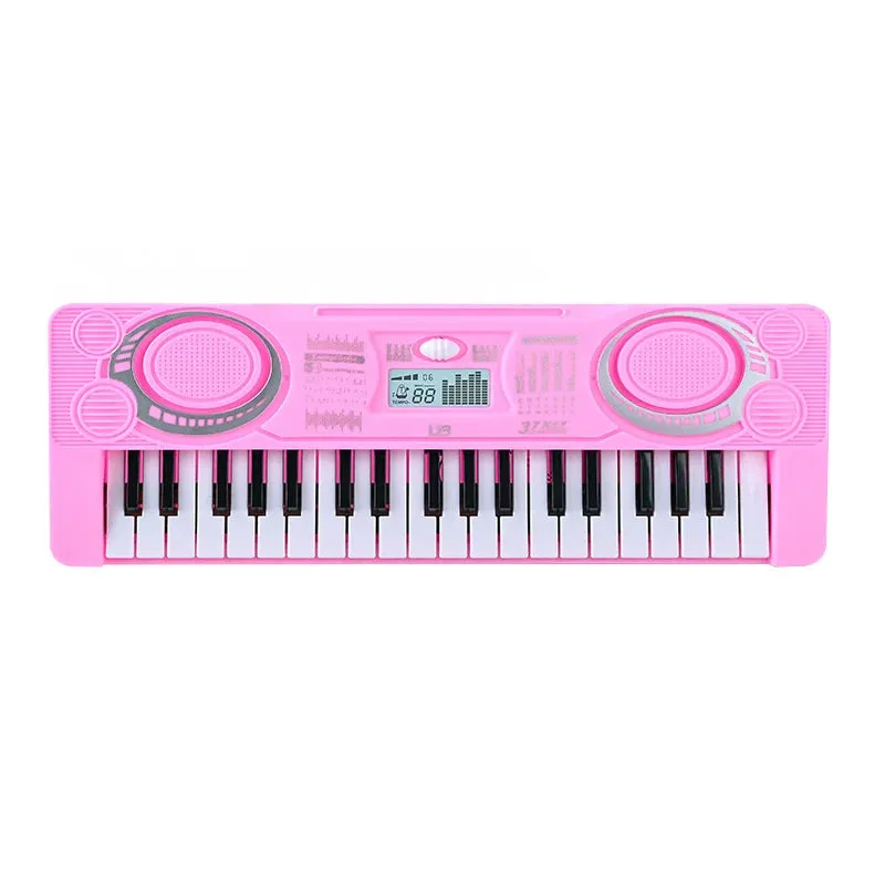 Portable 37 Keys Digital Keyboard LED Display Digital Electronic Piano Children Musical Instrument Kids Educational Toy