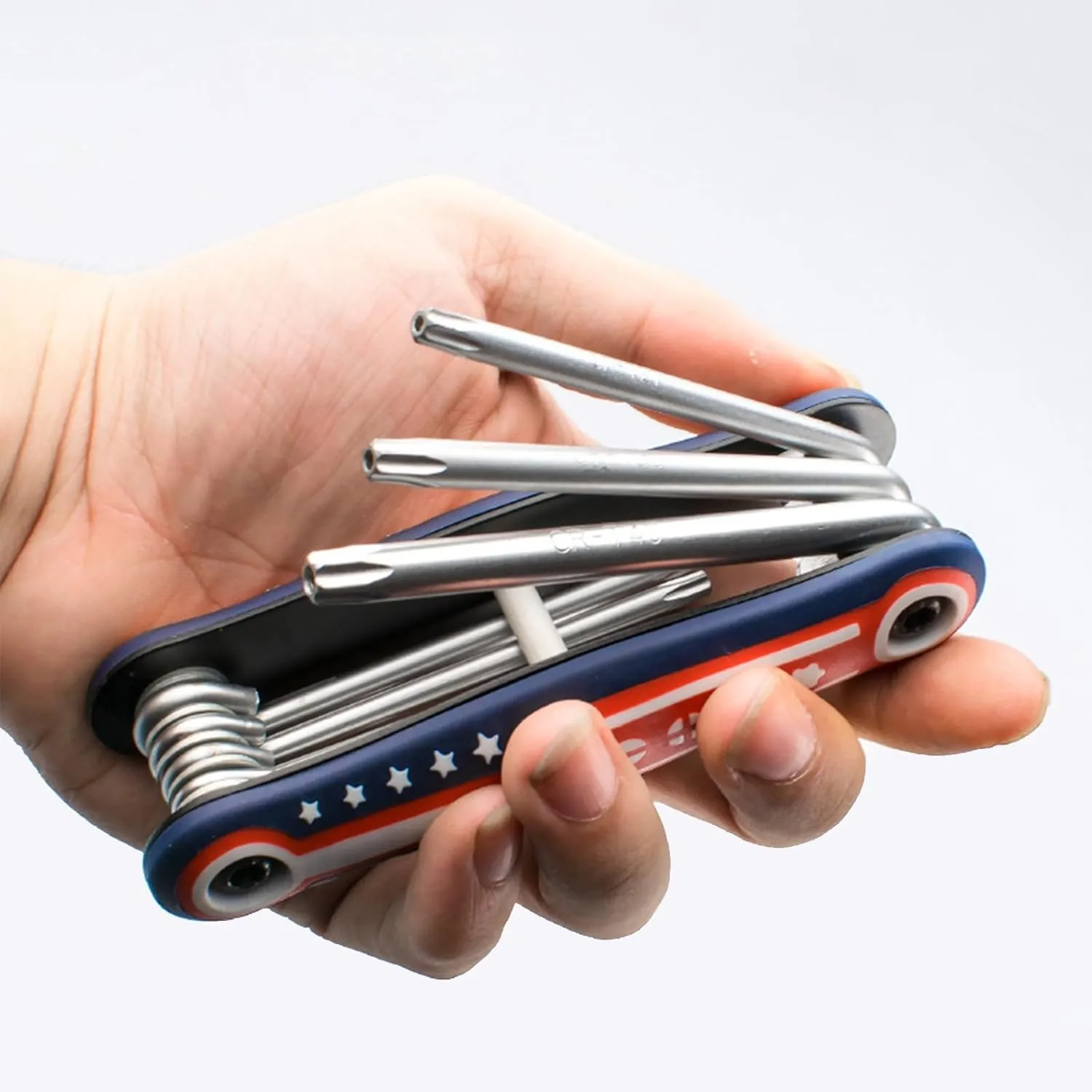 Portable Bicycles Tool Kits Folding Screwdriver Wrench Multitool For Mountain Bike Repair And Easy Roadside Fixes