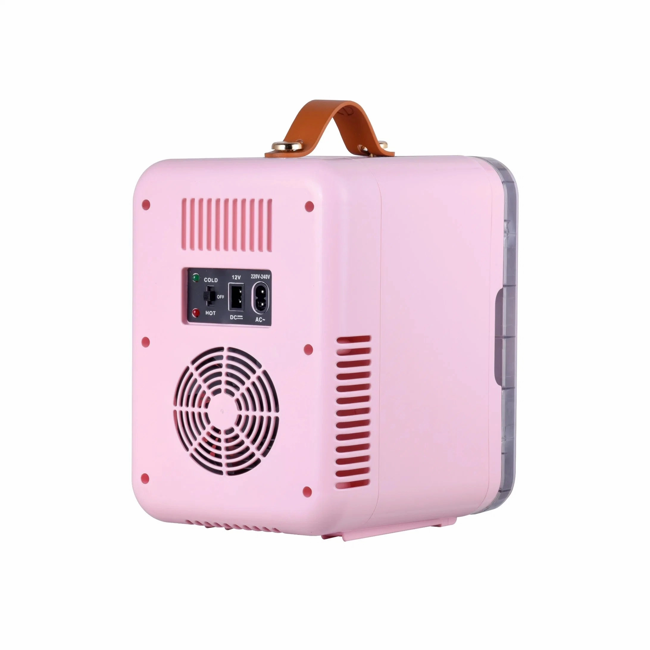 Portable 5L Mini Fridge/Warmer with Cold & Hot Functions, 12V Car & 110V Home Power   Handle