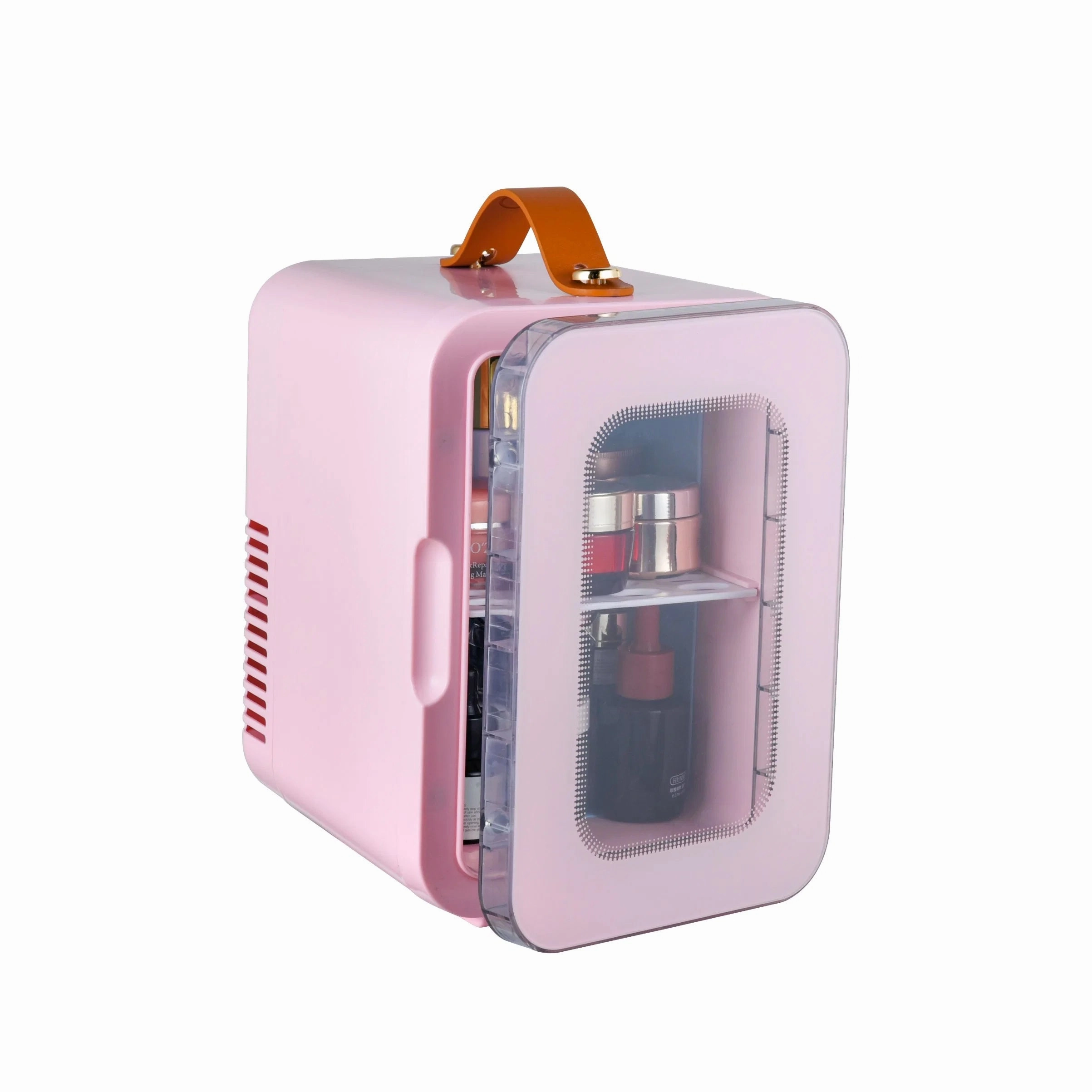 Portable 5L Mini Fridge/Warmer with Cold & Hot Functions, 12V Car & 110V Home Power   Handle