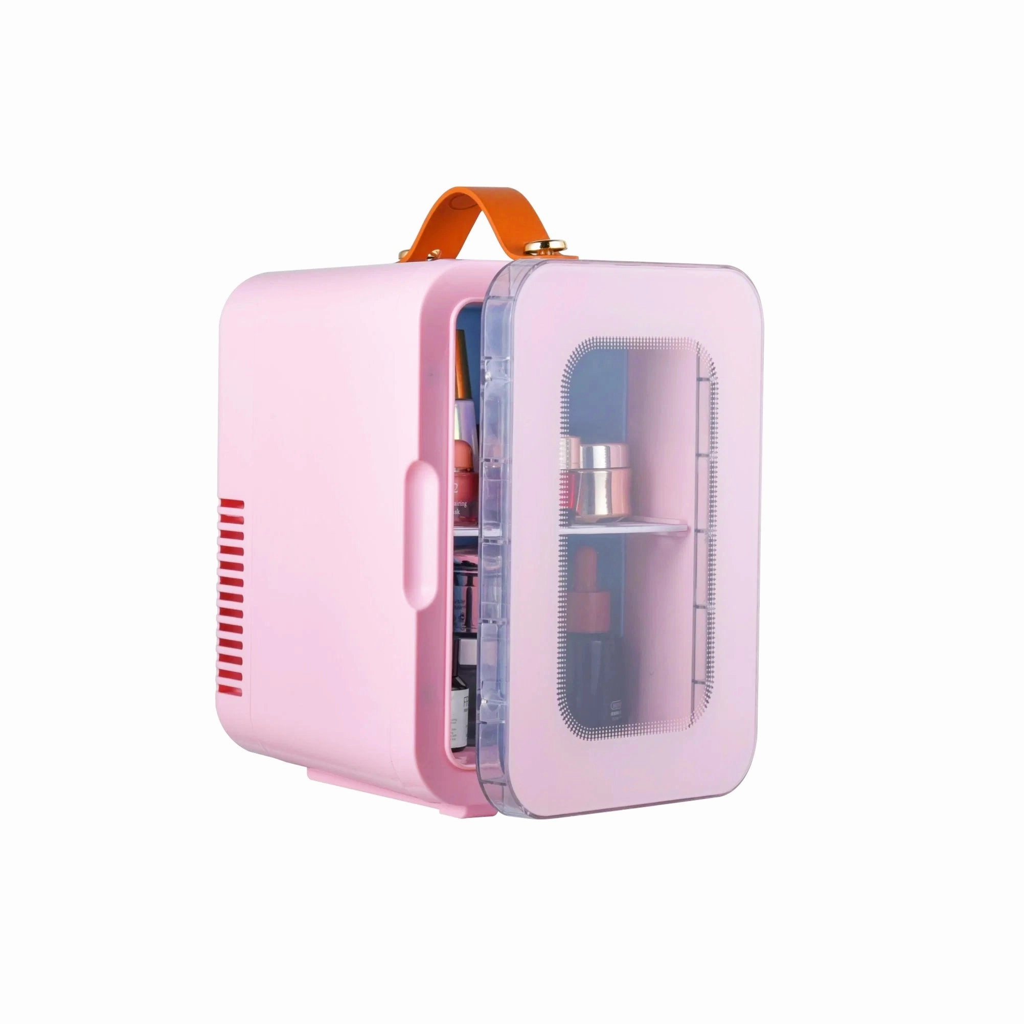Portable 5L Mini Fridge/Warmer with Cold & Hot Functions, 12V Car & 110V Home Power   Handle