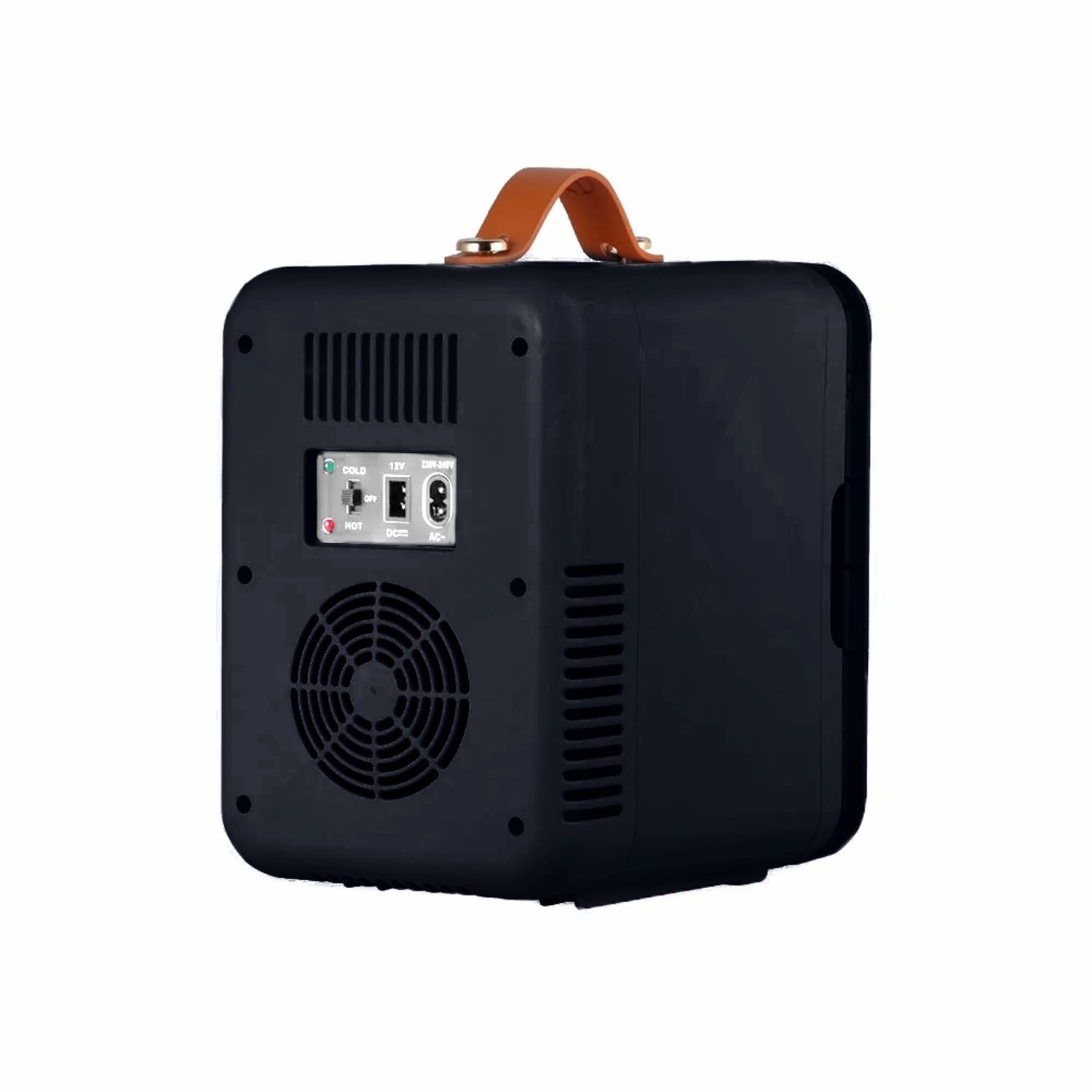 Portable 5L Mini Fridge/Warmer with Cold & Hot Functions, 12V Car & 110V Home Power   Handle