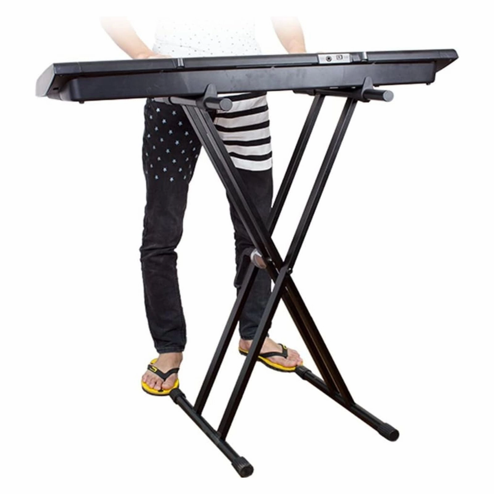 Portable Melodic Piano Keyboard Stand Adjustable