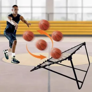 Power Network 90cm Wide Volleyball Soccer Return Attachment Multi-Sport Shooting Practice System, Baseball Bounce/Pass Back Net Catcher Football Kick Training Equipment