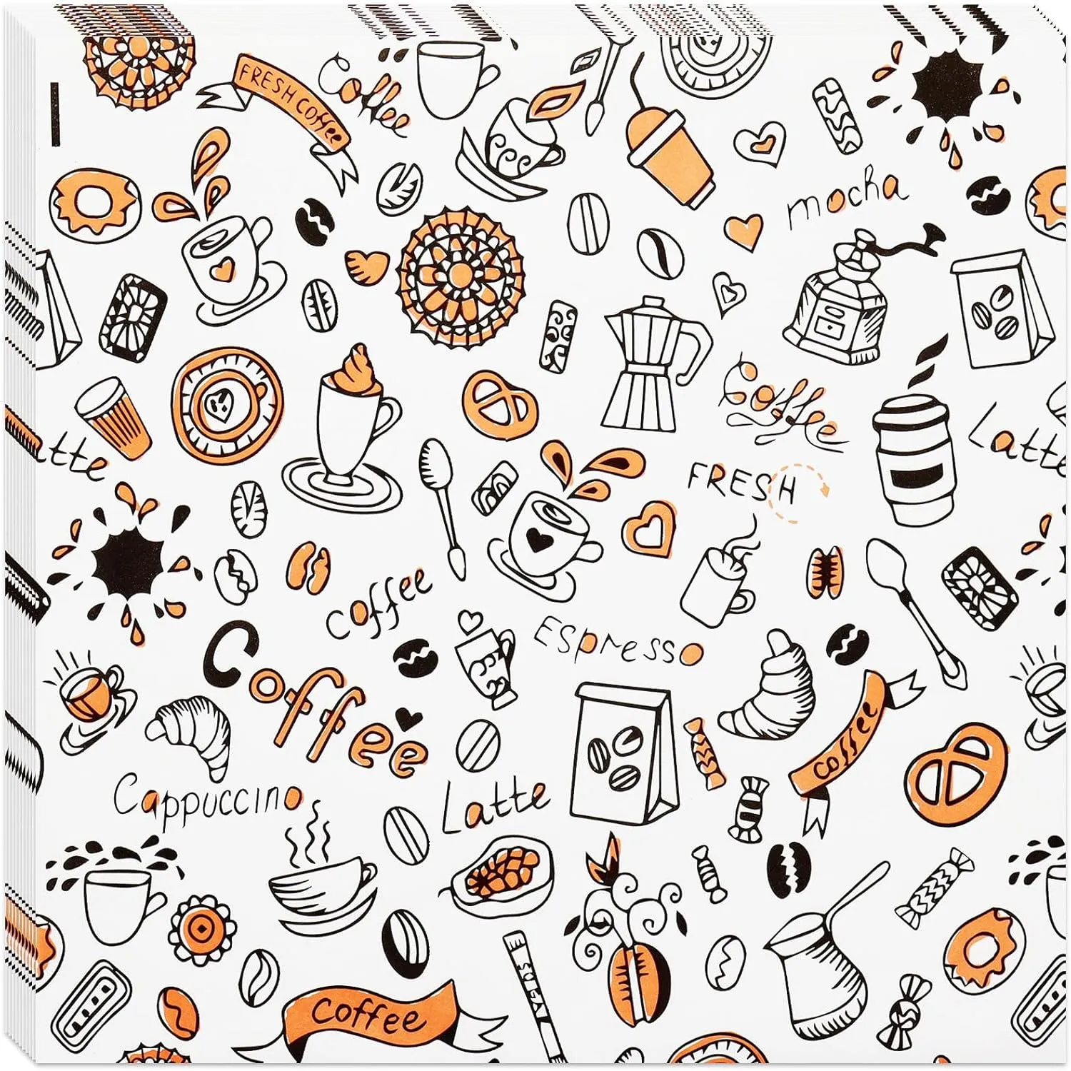 Premium Deli Paper 10"x10"- 200 Pk - Sandwich Wrapping Greaseproof Paper Sheets, Bread/Rolls Deli Paper Liners, Best Kraft Food Wrapping Paper Sheets for Bakery, Picnic, Festival, Fair or BBQ