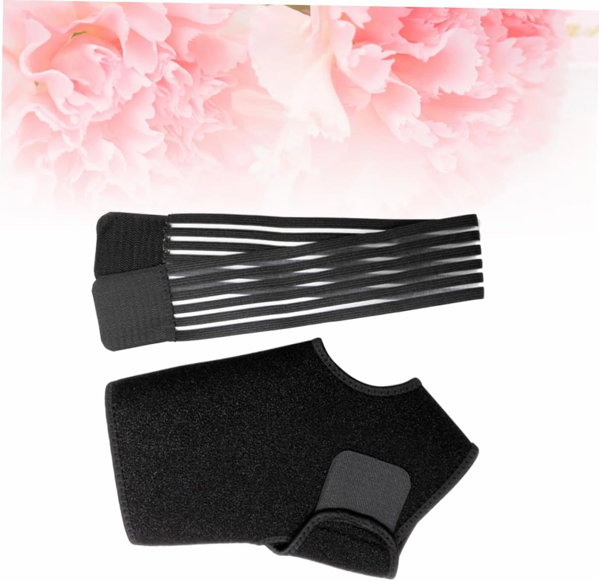 Pressurizable Ankle Support Adjustable Straps Ankle Guard for Football Soccer Sports for Men Women Comfort