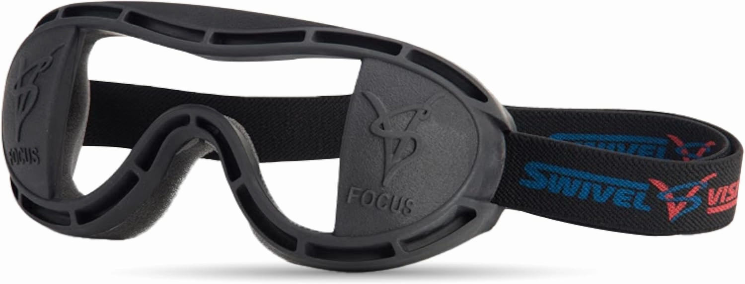 Professional Vision Training Goggles with Adjustable Strap | Lightweight Sports Goggles for Baseball, Basketball, Hockey, Football, Lacrosse, and Soccer Training | One Size Fits All