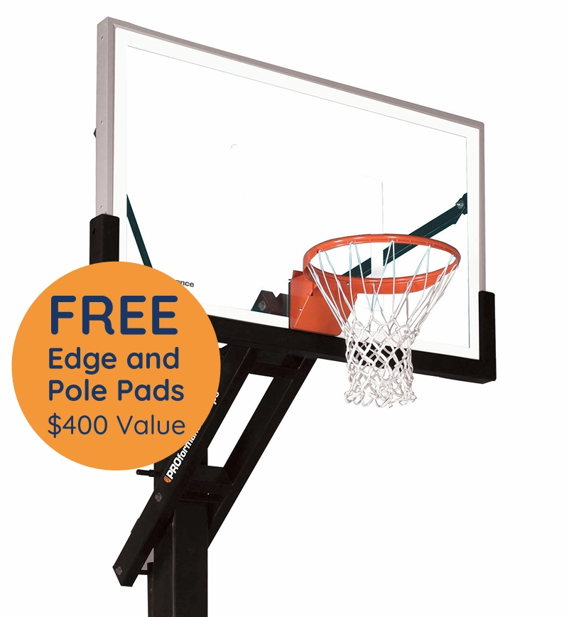 PROforce® 660 | Best Seller – 60" Adjustable Basketball Hoop System