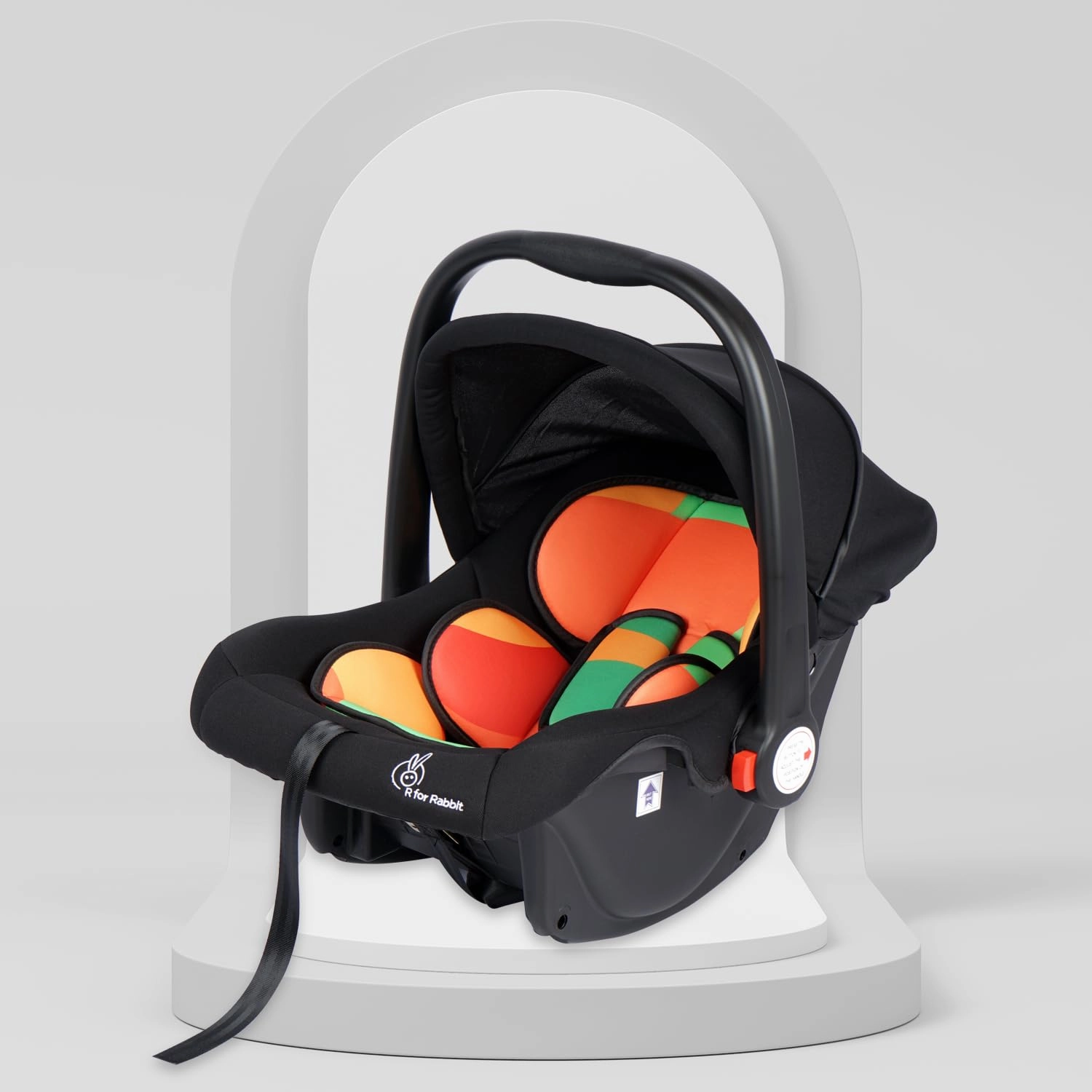 R for Rabbit Picaboo Baby Carry Cot, 4 in 1 Multi Purpose Kids, Car Seat, Rocker