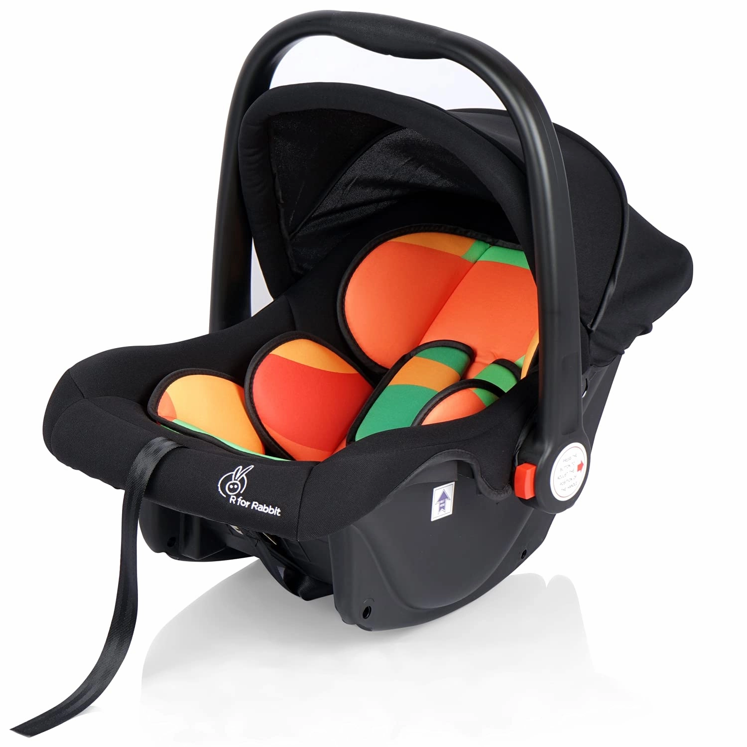 R for Rabbit Picaboo Baby Carry Cot, 4 in 1 Multi Purpose Kids, Car Seat, Rocker