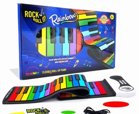 Rainbow Piano - 49 Color Coded Keys