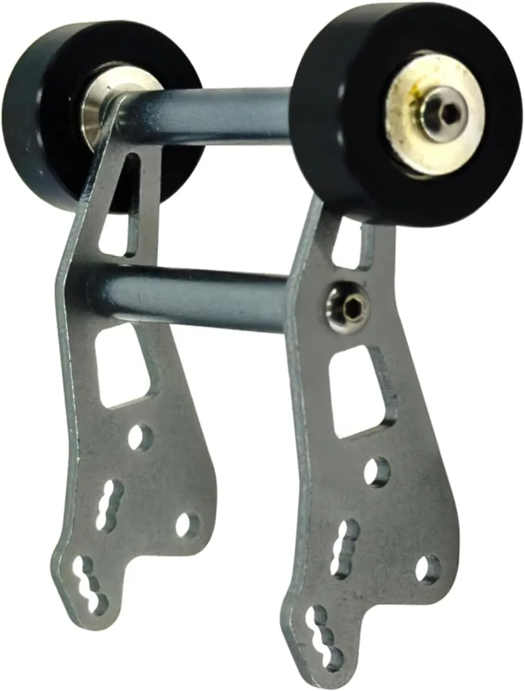 RC Car Accessories for Losi for Mini for LMT 1/18 Rc Crawler Adjustable Wheelie Bar Anti Roll Wheel Aluminium Metal Accessories Rc Car Upgrade Parts(Gray)