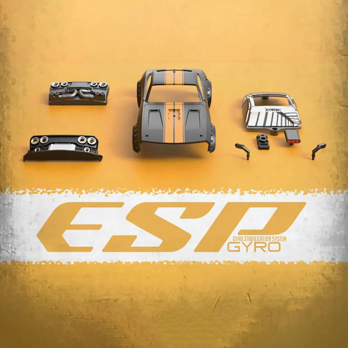 RC Drift Car with ESP Gyroscope, 1/32 Scale 2.4G 4WD Remote Control Racing Sports Car with LED Headlights, Hobby RC Model Indoor for Adult