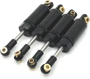 Rc Shock Absorber For MN99S 4pcs Metal Hydraulic Shock Absorber Rc Car Off-road Vehicle Tracked Vehicle Parts And Accessories Upgrade Replacement And Use
