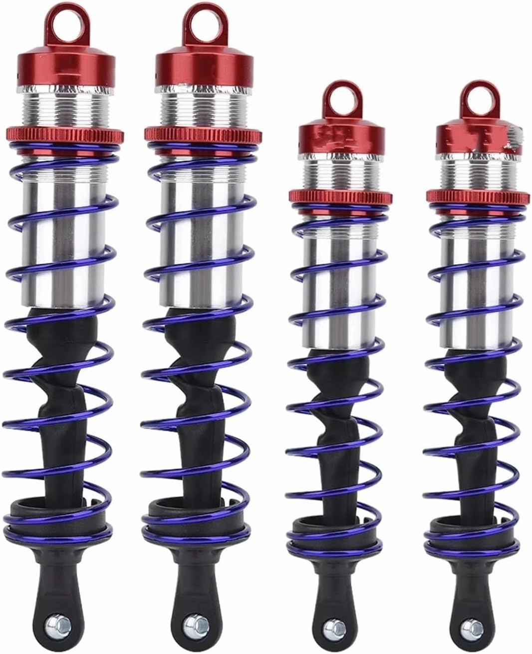 Rc Car Shock Absorber For Hpi For Zd 1/8 4pcs Metal Oil Pressure Adjustable Front Shock Damper Rear Shock Damper RC Car Parts Accessories Upgrade Replacement Use