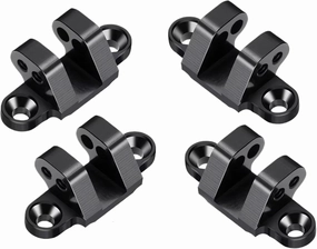 RC Cars Crawler Parts Compatible with Mini for LMT 4WD 1/18 Rc Car Upgrade Parts Aluminum Alloy Adjustable Link Mount Lower Suspension Stand Bracket