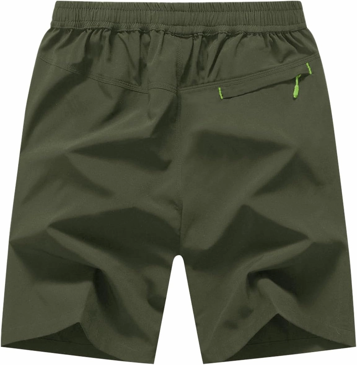 Rdruko Men's Quick Dry Hiking Shorts Lightweight Running Gym Outdoor Active Shorts with Zipper Pockets
