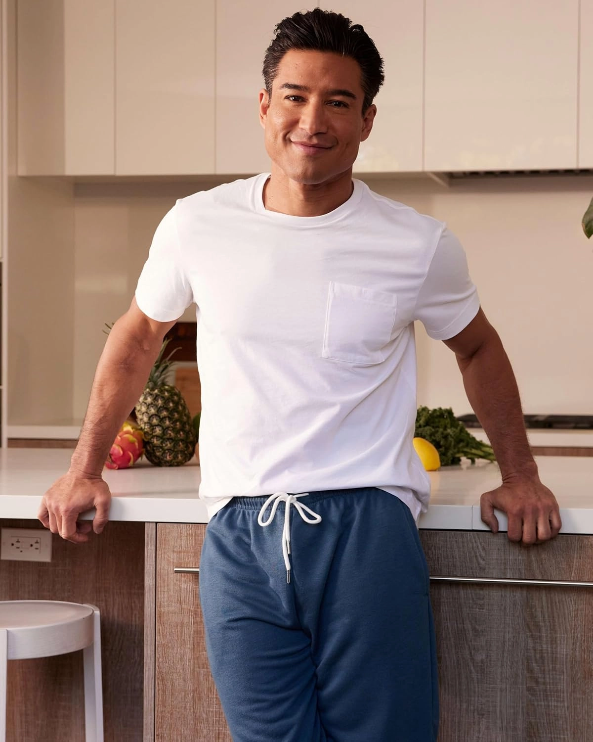 Real Essentials 3 Pack: Men's Cotton 9" French Terry Casual Lounge Sweat Shorts with Pockets (Available in Big & Tall)