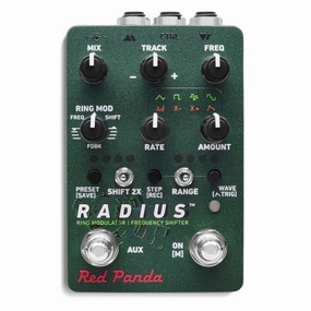 Red Panda Radius Ring Modulator & Frequency Shifter Effect Pedal