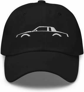 Regal Grand National GNX 80s Classic Car Dad hat Black