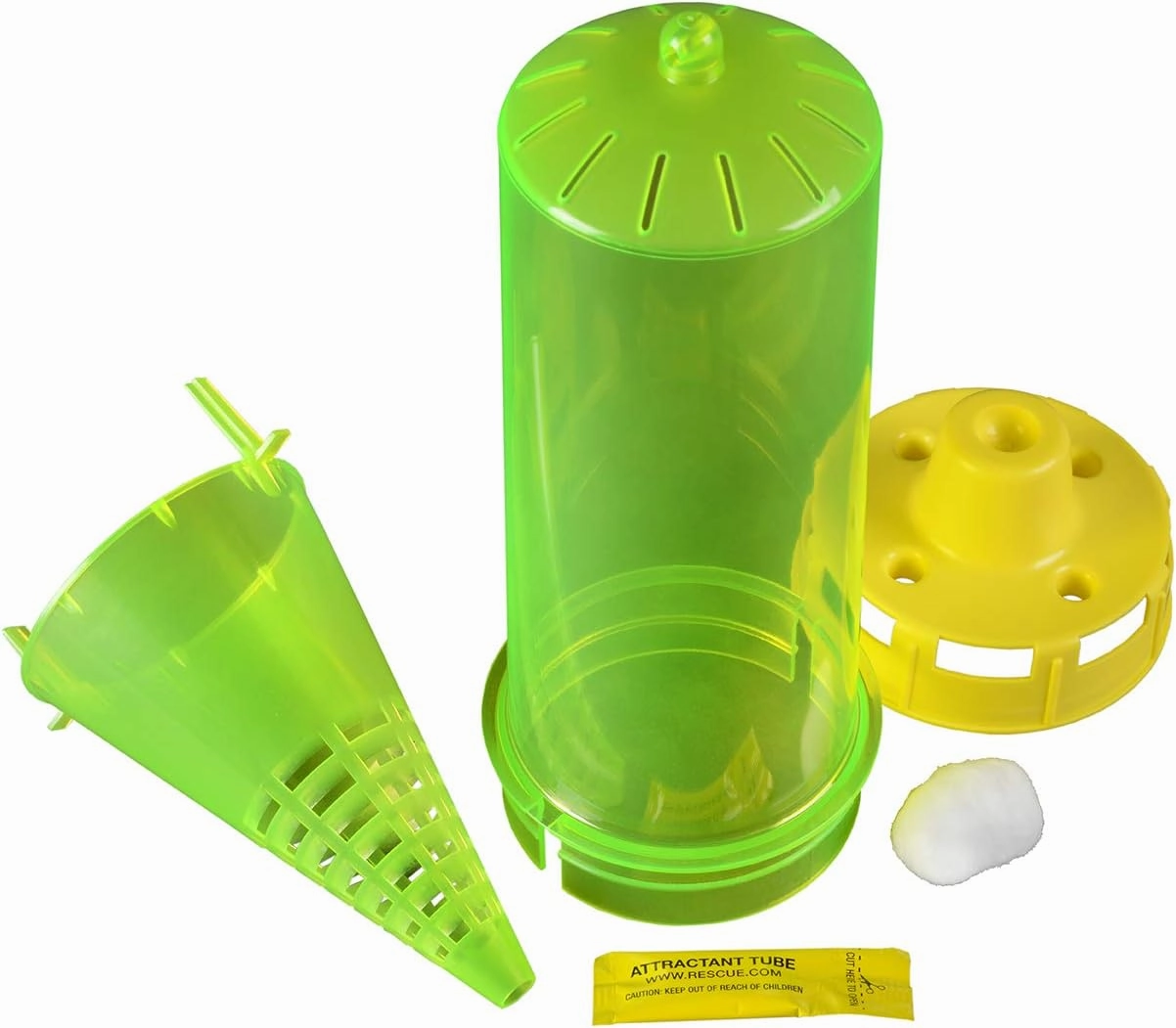 RESCUE! Reusable Yellowjacket Trap - 2 Pack   2 Ten-Week Refills