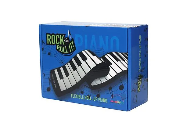ROCK AND ROLL IT - BLACK AND WHITE PIANO