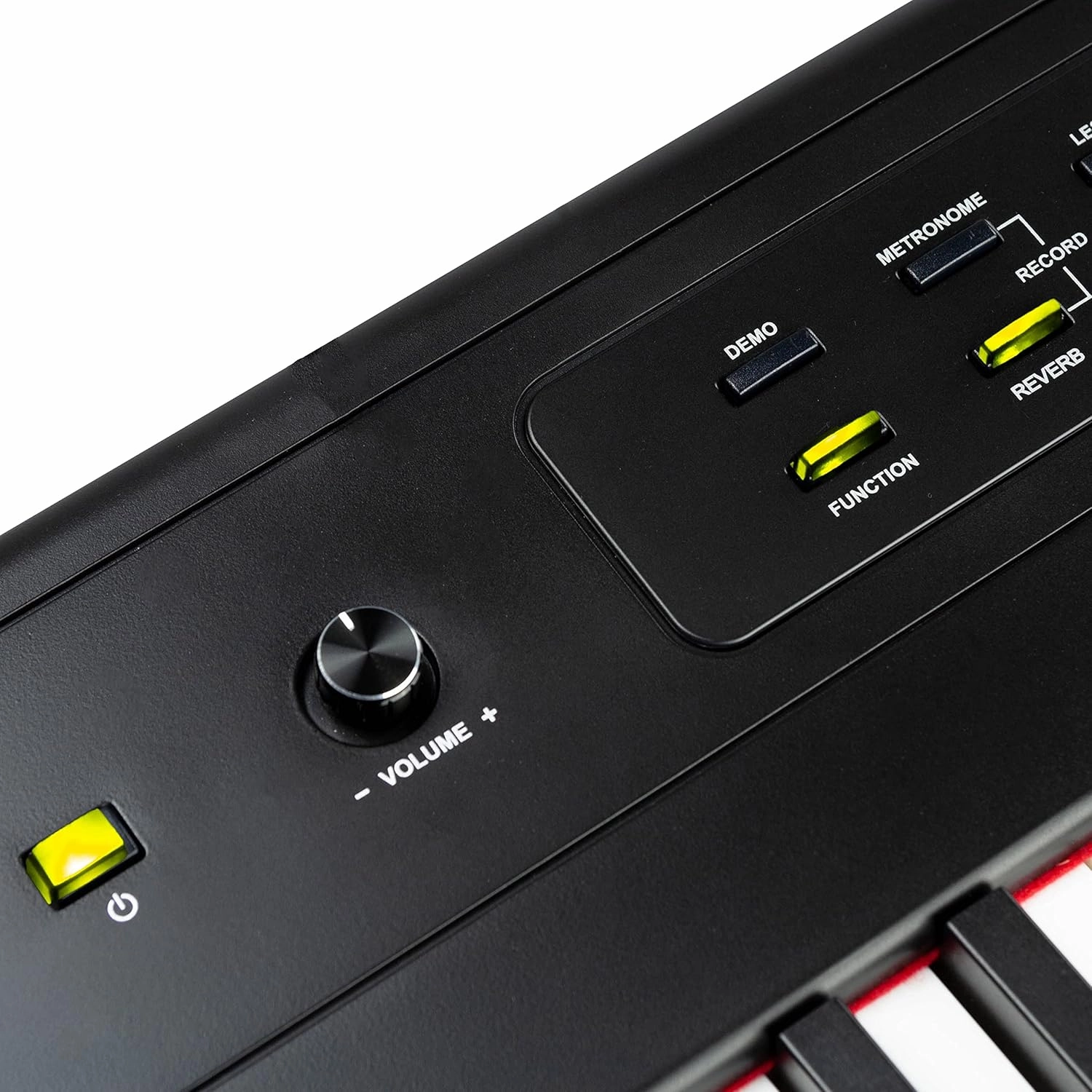 RockJam 88 Key Digital Piano with Full Size Semi-Weighted Keys, Power Supply, Sheet Music Stand, Piano Note Stickers & Simply Piano Lessons