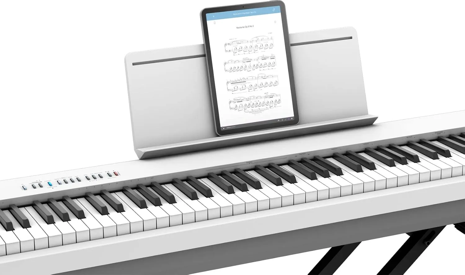 Roland FP-30X Digital Piano with Built-in Powerful Amplifier and Stereo Speakers. Rich Tone and Authentic Ivory 88-Note PHA-4 Keyboard for unrivalled Acoustic Feel and Sound. (FP-30X-WH), White