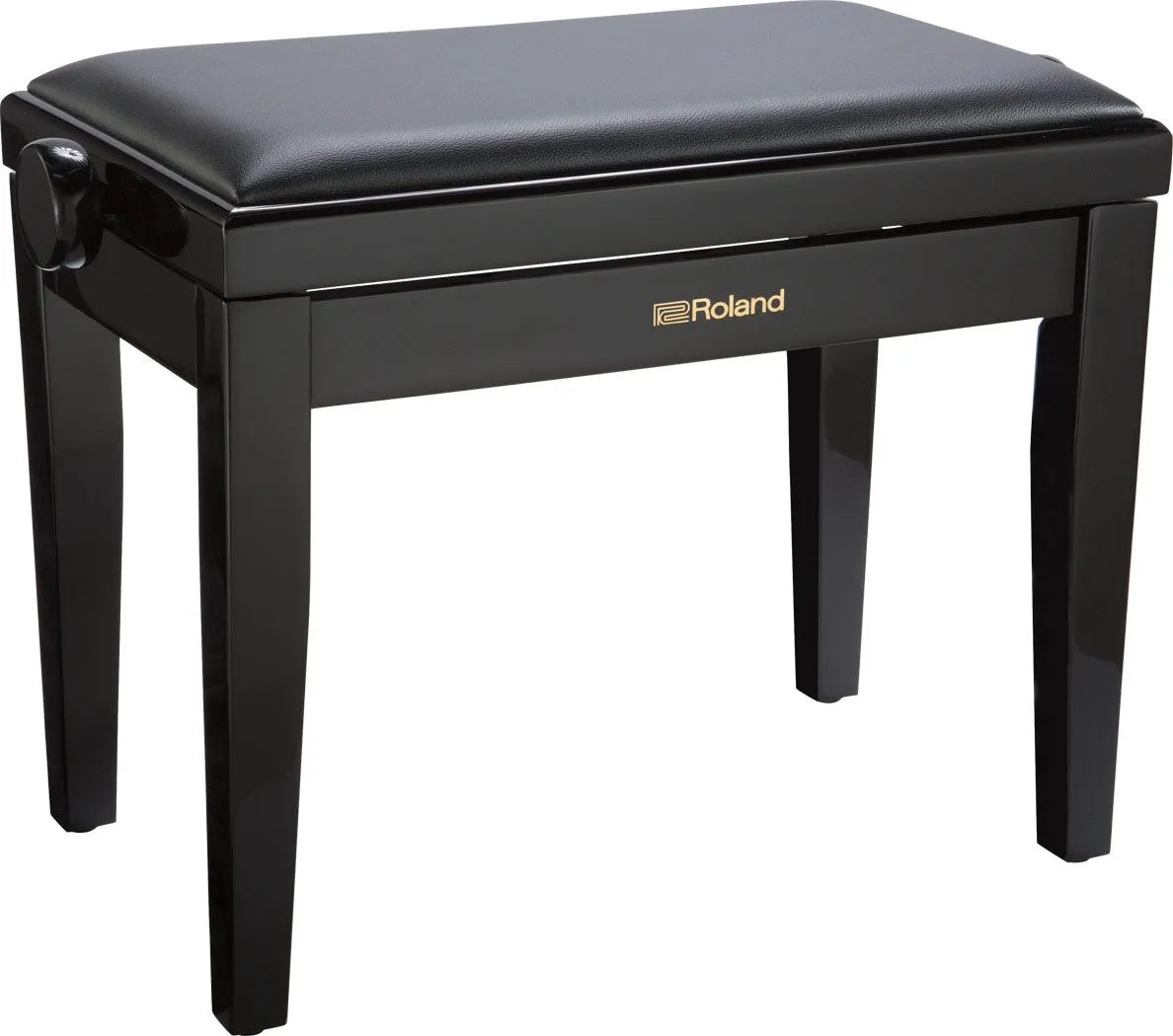 Roland RPB-200PE Adjustable Piano Bench in Polished Ebony