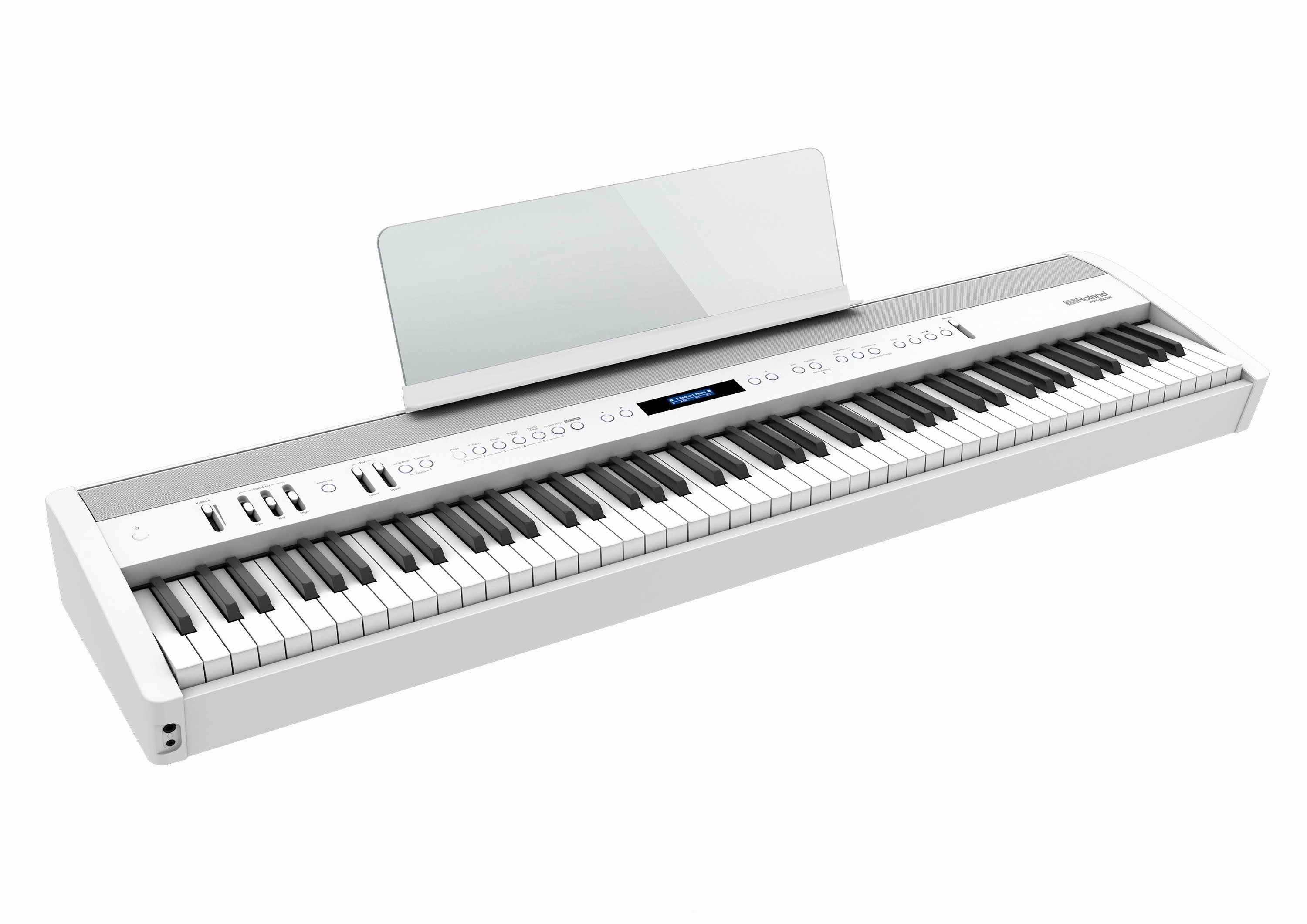 Roland FP-60X-WH Portable Digital Piano White Bundle
