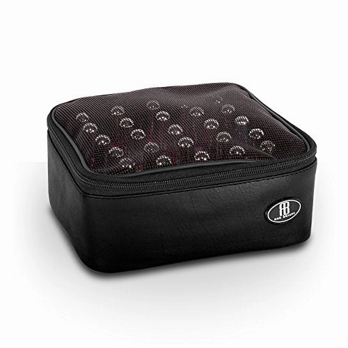 Roo Beauty Nail Polish Varnish Cube, Manicure Storage Bag, Makeup Cosmetic Case in Black