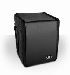 Roo Beauty Nail Polish Varnish Cube, Manicure Storage Bag, Makeup Cosmetic Case in Black