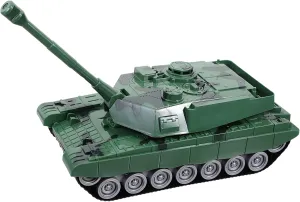 Rotatable Turret Tank Model for Realistic Action Shock Resistant Inertial Drive for Fun Desktop Decoration Present for Young Boys