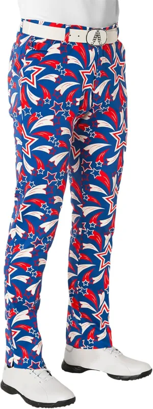 Royal & Awesome Mens Golf Pants, Golf Pants Men Relaxed Fit, Plaid Pants Men