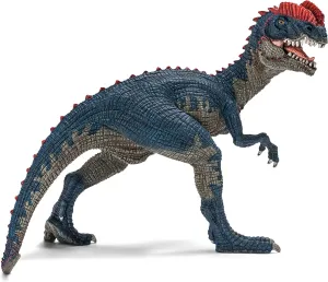 Schleich Dinosaurs, Jurassic Era velociraptor Dinosaur Toys for Boys and Girls, Dilophosaurus Toy Figure, Ages 4 