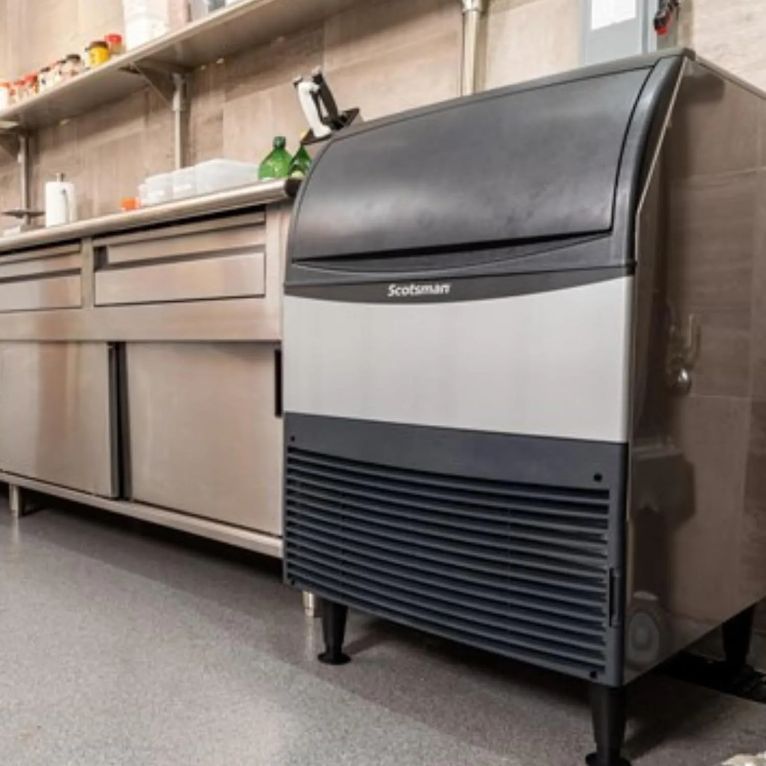 Scotsman Commercial Undercounter Ice Maker with Bin