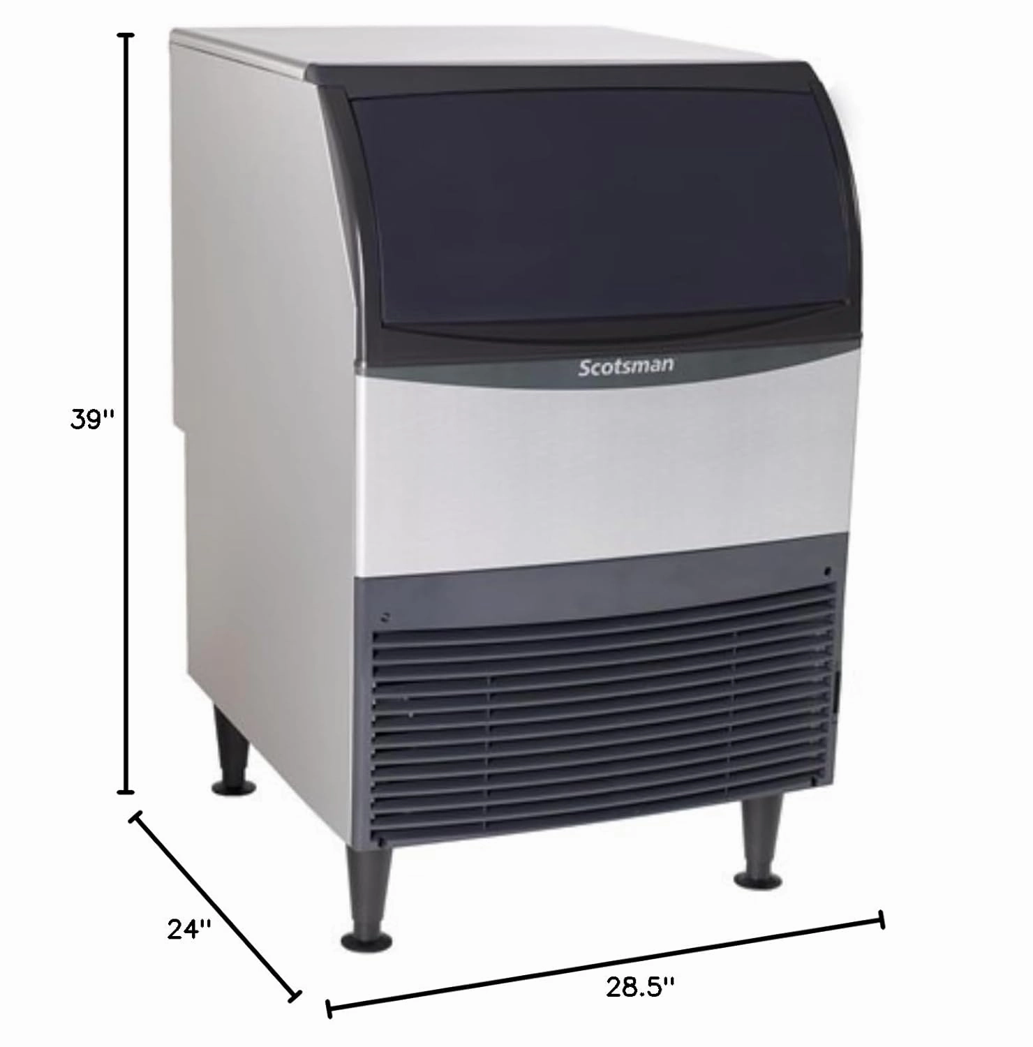 Scotsman Commercial Undercounter Ice Maker with Bin