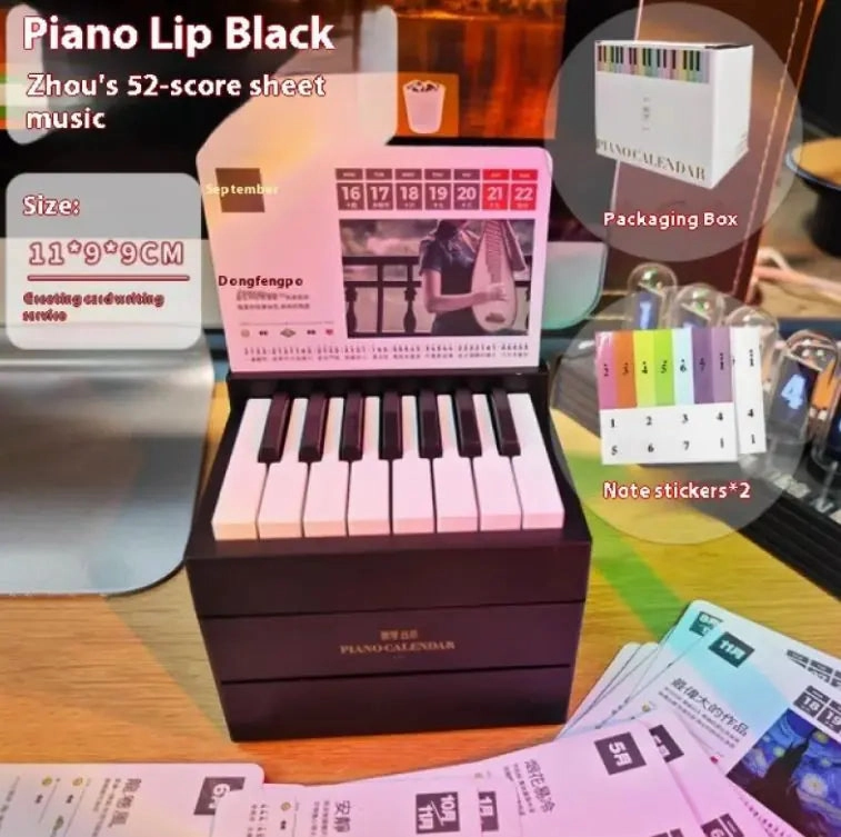 Second-generation Adjustable Volume Hand Cranked Electronic Piano