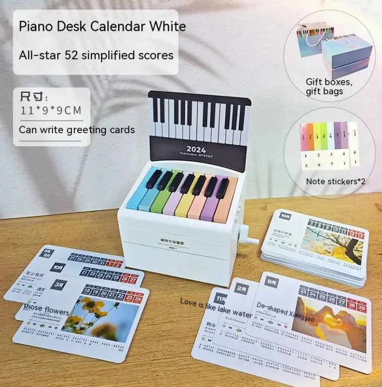 Second-generation Adjustable Volume Hand Cranked Electronic Piano