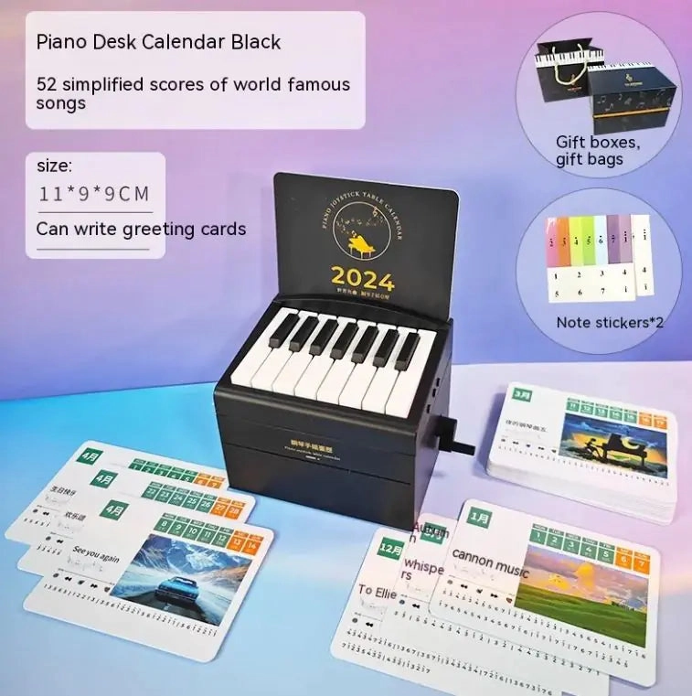 Second-generation Adjustable Volume Hand Cranked Electronic Piano