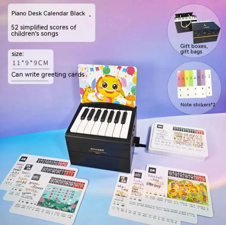Second-generation Adjustable Volume Hand Cranked Electronic Piano