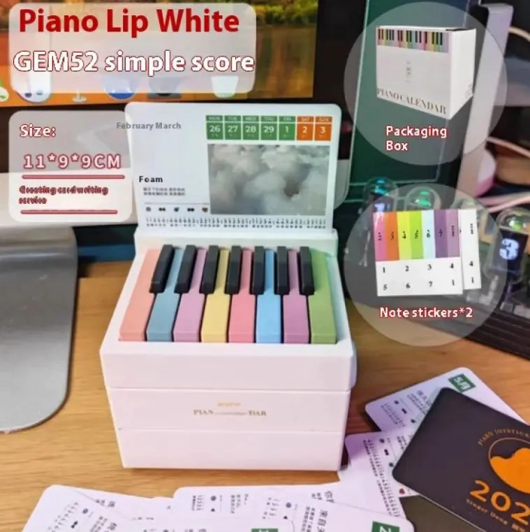 Second-generation Adjustable Volume Hand Cranked Electronic Piano