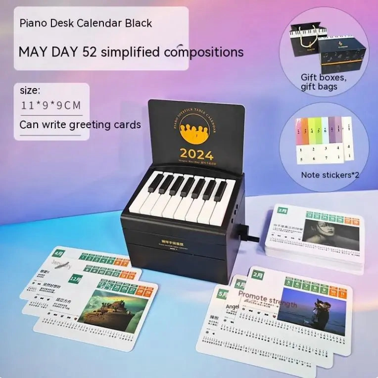 Second-generation Adjustable Volume Hand Cranked Electronic Piano