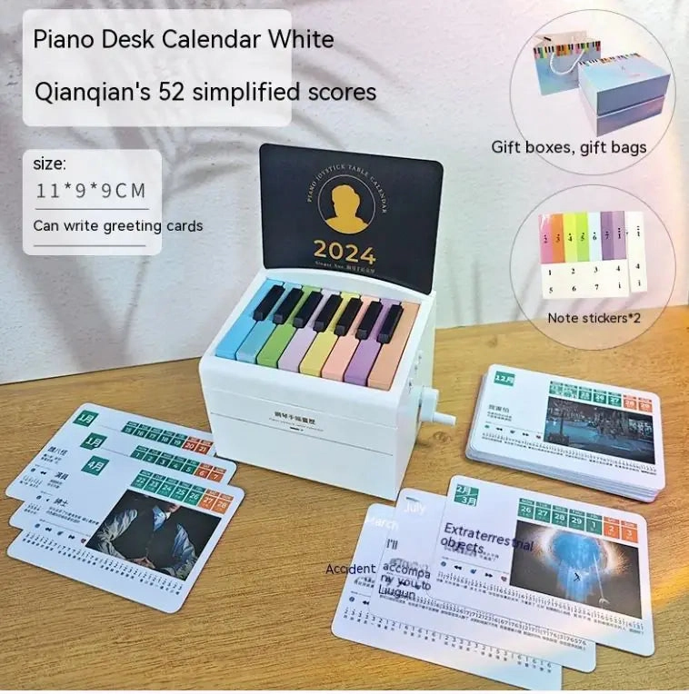 Second-generation Adjustable Volume Hand Cranked Electronic Piano