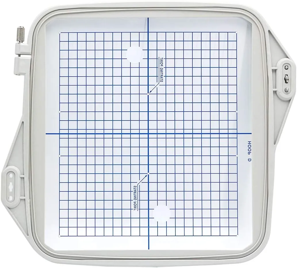 Sew Tech Giga Embroidery Hoop D for Janome MC 350E 300E 9500 9700 10000 10001 Memory Craft Bernina DECO330 340 Elna 820 8200 8300 8600 etc, Sewing and Embroidery Machine Hoops