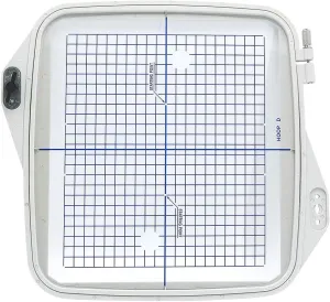 Sew Tech Giga Embroidery Hoop D for Janome MC 350E 300E 9500 9700 10000 10001 Memory Craft Bernina DECO330 340 Elna 820 8200 8300 8600 etc, Sewing and Embroidery Machine Hoops