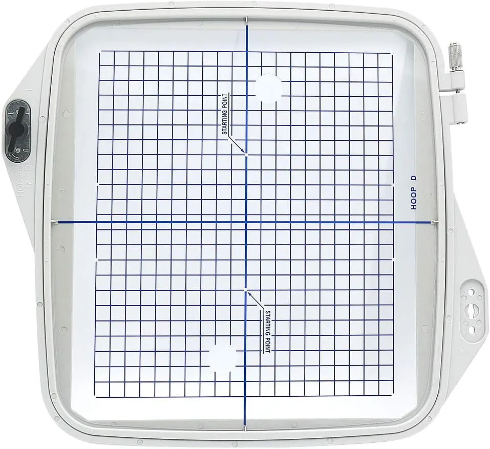 Sew Tech Giga Embroidery Hoop D for Janome MC 350E 300E 9500 9700 10000 10001 Memory Craft Bernina DECO330 340 Elna 820 8200 8300 8600 etc, Sewing and Embroidery Machine Hoops