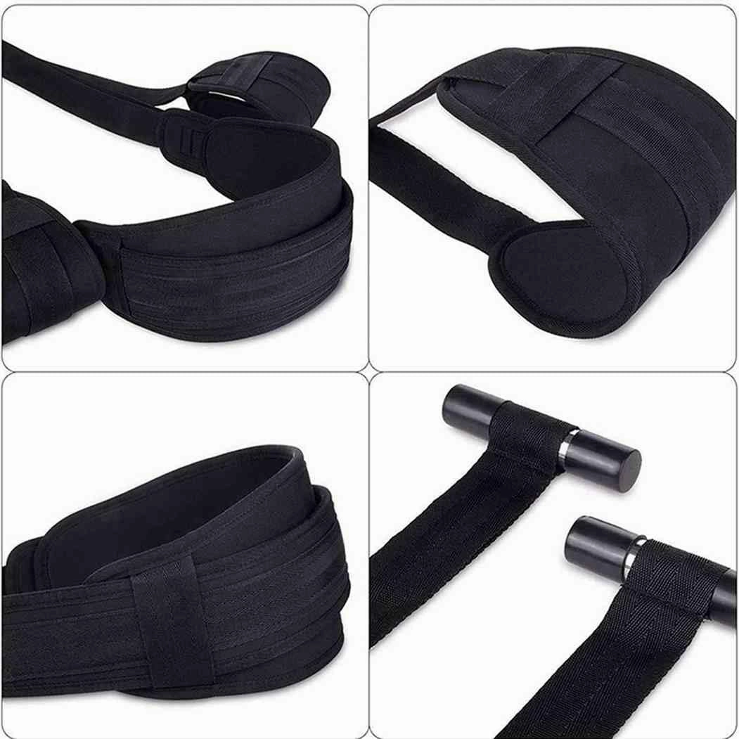 Sex Slingshot Swing for Adults Doorway Adjustable Position Support Sling Sex Frame Stand Hold 300LB Frequent Flyer Door Swing Sex Pure Romance Adult Sex Furniture for Bedroom Toys Play Sweater